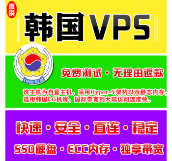 韩国VPS推荐8912M购买，谷粉搜索引擎入口